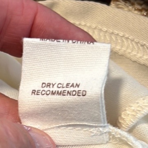 ByThe River,Gingham w/Gold Shimmer, Gathered Neck & Sleeves,Heavier,Size L - Picture 9 of 14